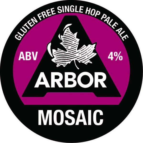 Arbor - Mosaic - GF Pale - 4% - Draught