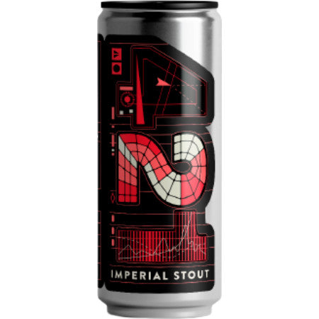 Brew By Numbers x Emperors Brewery - 241- Cocoa Nib & Cherry Imperial Stout - 11% - 250ml Cans