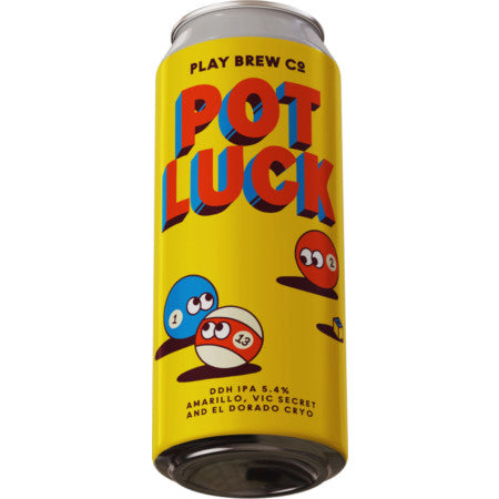 Play Brew - Pot Luck - DDH IPA - 5.2% - Can 440ml