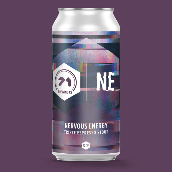 71 Brewing - Nervous Energy - Stout - 8.0% - 440ml Can