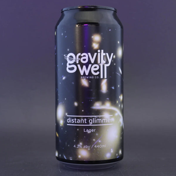 Gravity Well - Distant Glimmer - Lager - 4.2% - Can 440ml