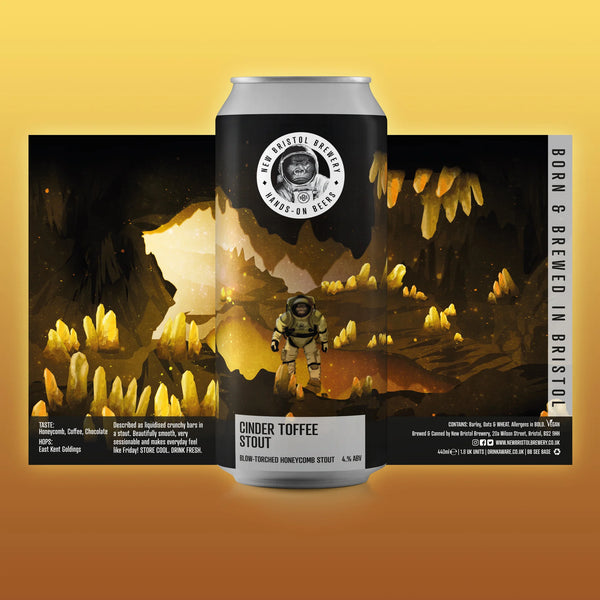New Bristol - Cinder Toffee Stout - Stout - 4% - 440ml Can