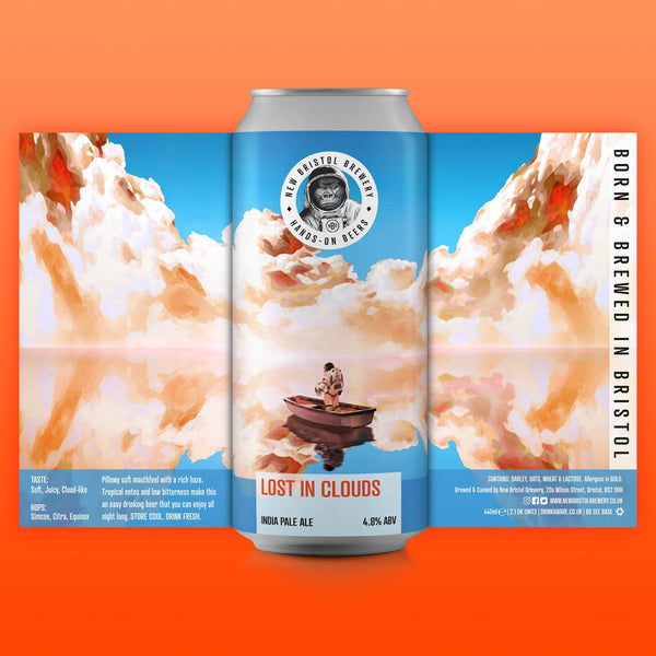 New Bristol - Lost in Clouds - IPA - 4.8% - 440ml Can