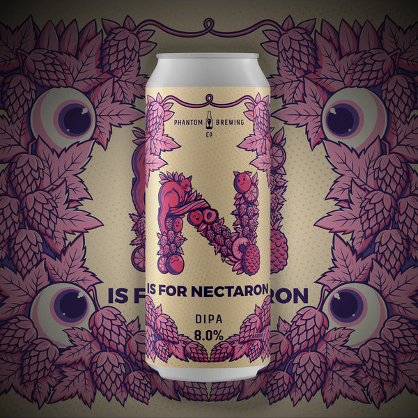 Phantom - N is for Nectaron - DIPA - 8% - Can 440ml