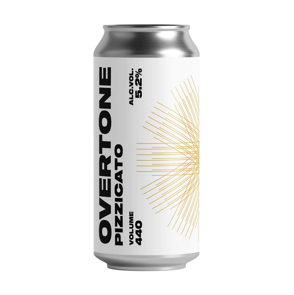 Overtone - Pizzicato - Lager - 5.2% - 440ml Can