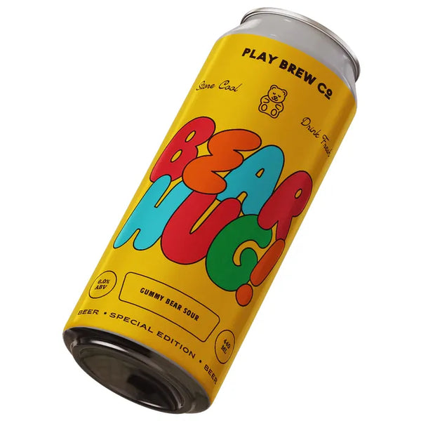 Play Brew - Bear Hug - Gummy Bear Sour - 6.0% - Can 440ml
