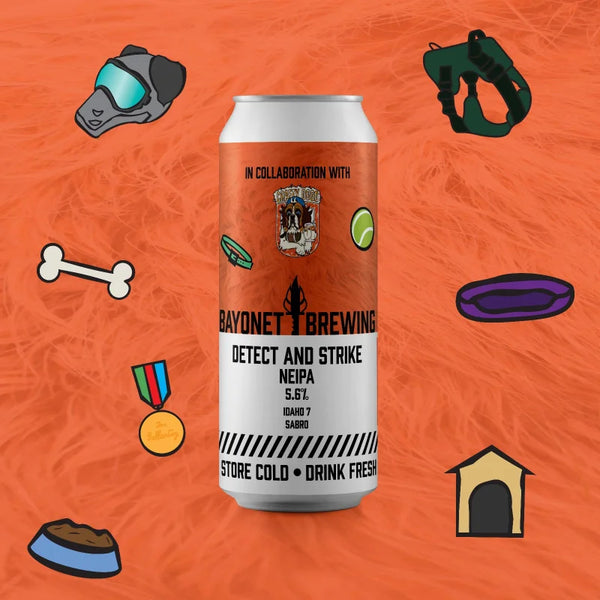 Bayonet Brewing - Detect and Strike NEIPA - 5.6% - 440ml Can