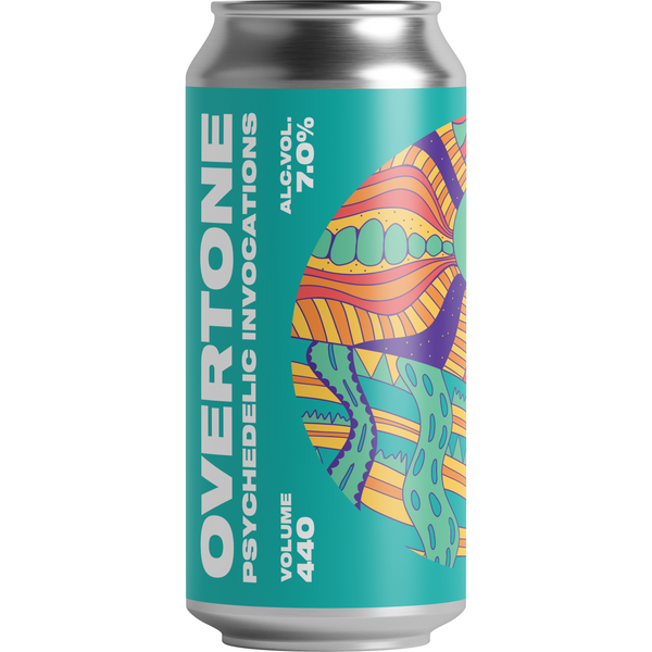 Overtone - Psychedelic Invocations 7.0% HDHC IPA - 440ml can