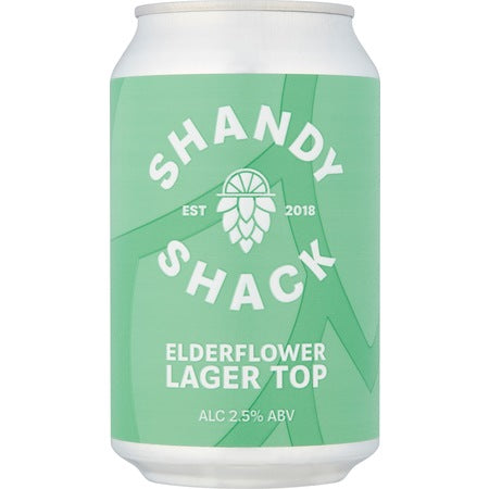 Shandy Shack - Elderflower Lager Top - 2.5% - 330ml Can