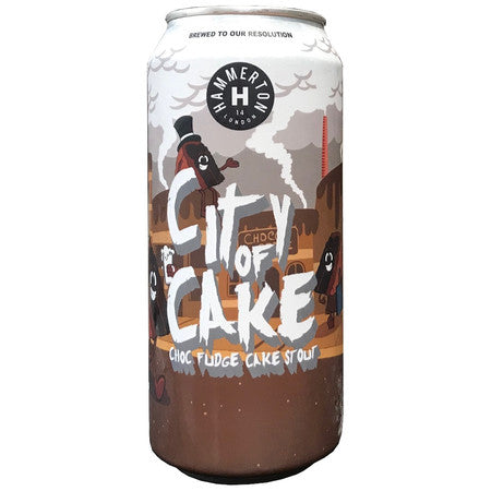 Hammerton - City of Cake - Stout - 5.5% - 440ml Can