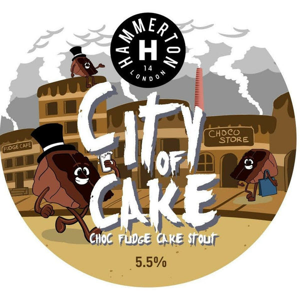 Hammerton - City of Cake - Chocolate Fudge Cake Stout - 5.5% - Draught