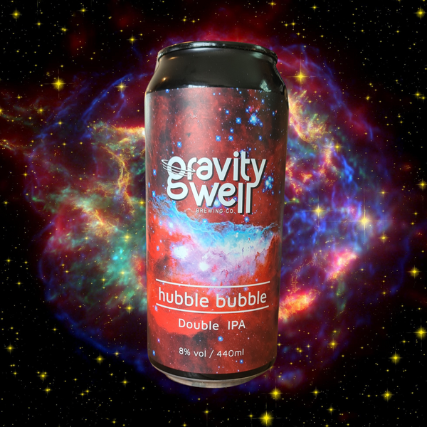 Gravity Well - Hubble Bubble - Double IPA - 8% - 440ml Can